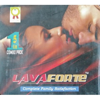 LAVA FORTE - 5 in 1 -Complete Family Satisfaction -For Extratime, Best Sexual Enhancer Treatment For Man & Women, LAVA FORTE - टाइम & स्टेमिना एवं यौन शक्ति बढ़ाने उपचार के लिए,
